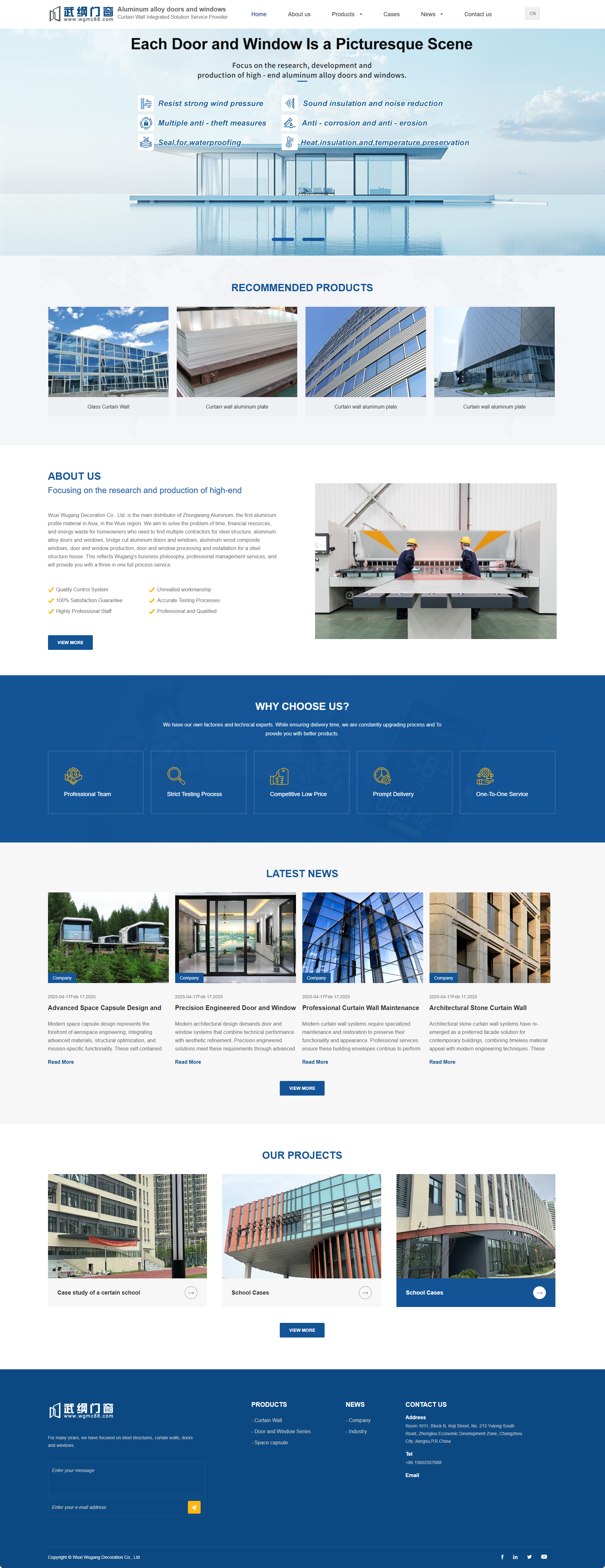 武綱門窗營(yíng)銷型英文站制作 PC端預(yù)覽圖 武綱門窗營(yíng)銷型英文站制作 PC端預(yù)覽圖